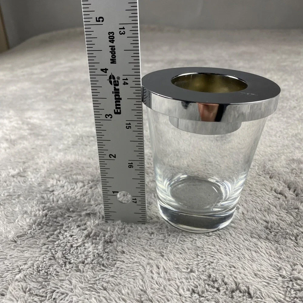 PartyLite Versatility Votive Fillable Set of 2 TeaLight Holders - Picture 7 of 8